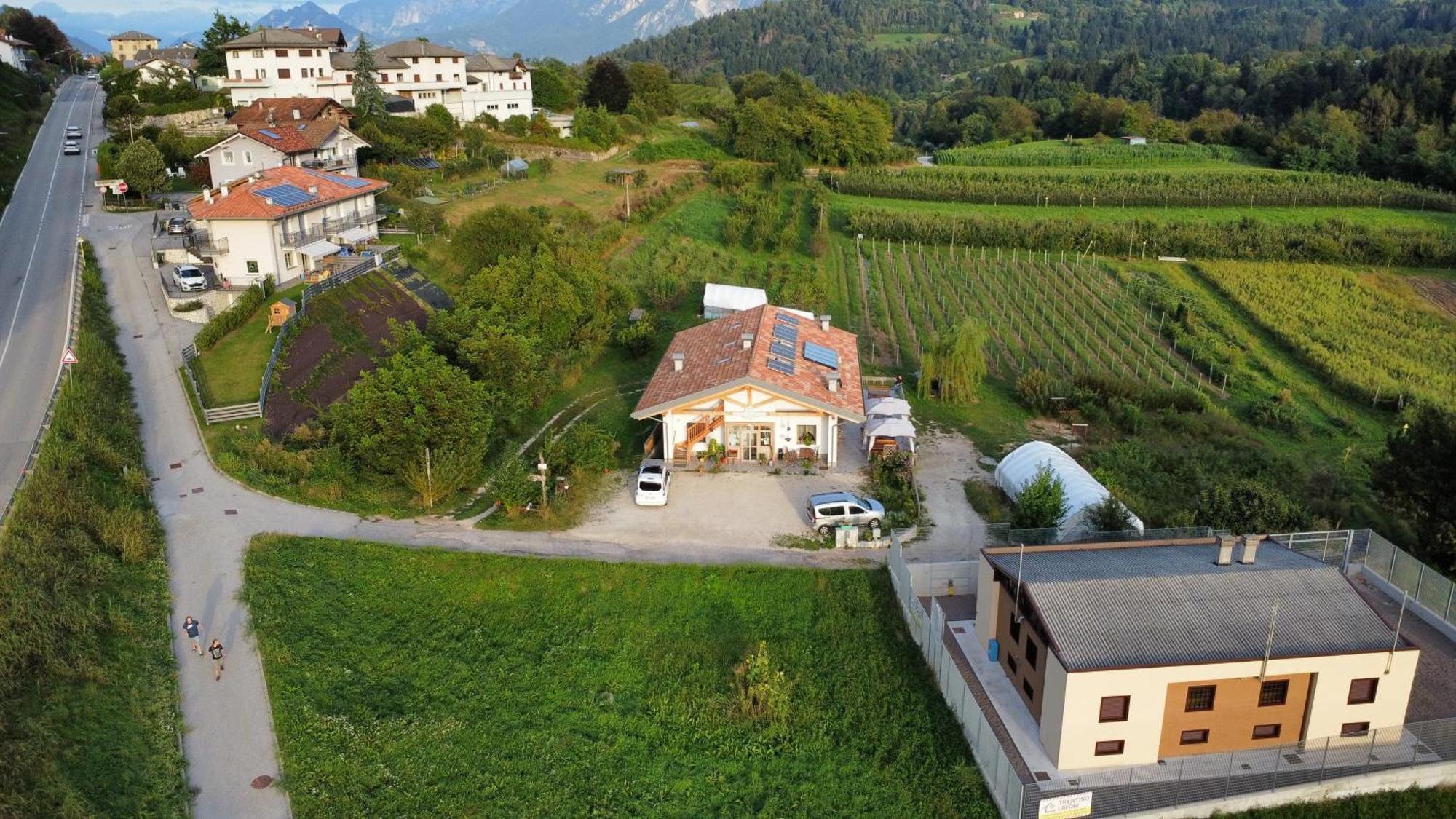 לינה וארוחת בוקר Bosentino Agritur Maso Flonkeri מראה חיצוני תמונה